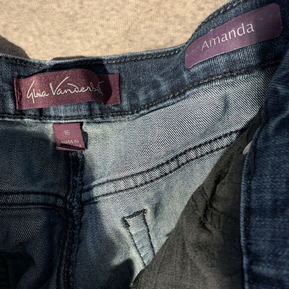 Gloria Vanderbilt Women's Blue Skinny Jeans - Picture 9 of 10